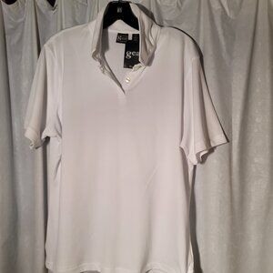 NWT ~ Women's Gear For Sports Short Sleeve Polo Shirt White size XXL